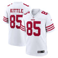 San Francisco 49ers George Kittle White Player Game Jersey product image 1, provided for visual reference and product detail