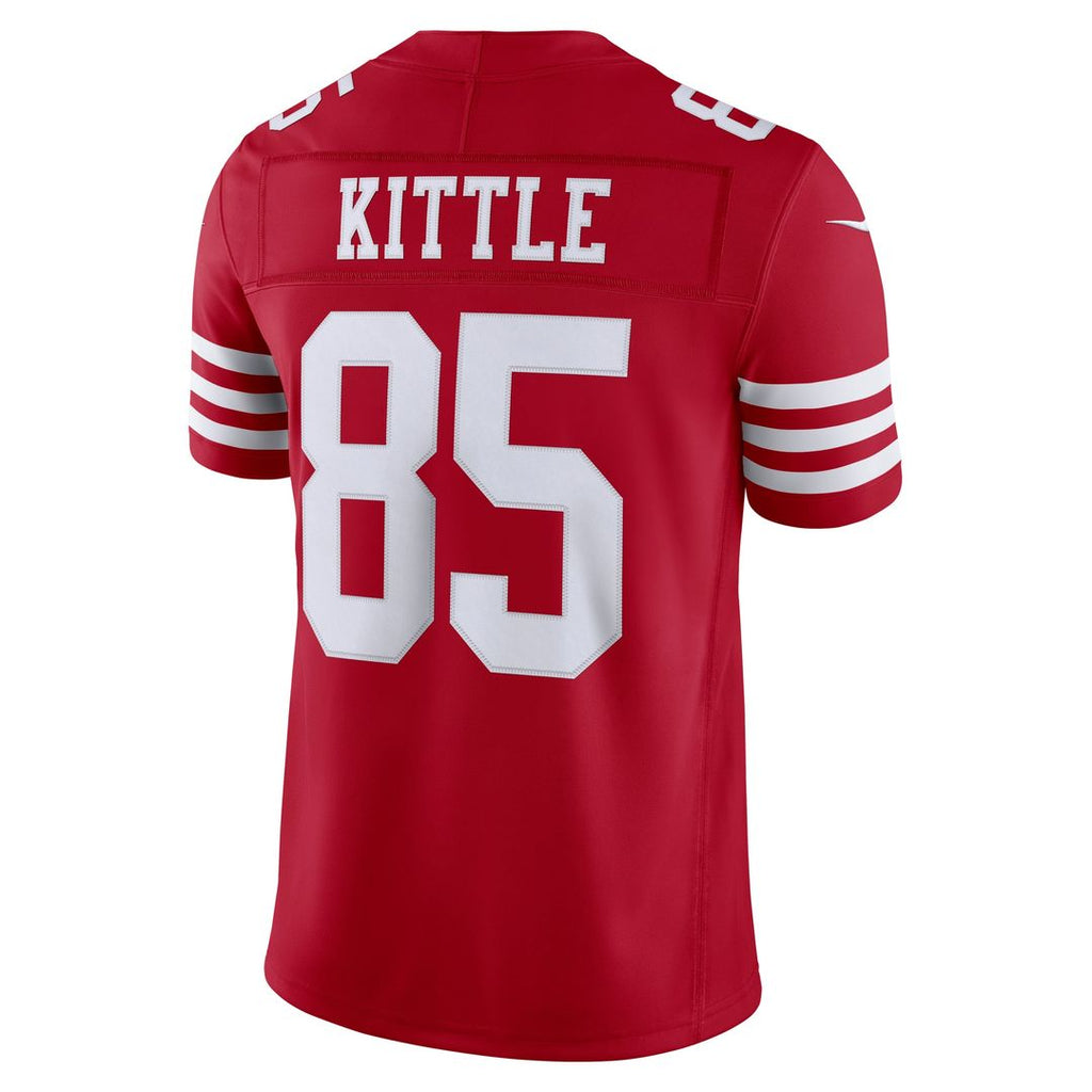 San Francisco 49ers George Kittle White Alternate Vapor F.U.S.E. Stitched Limited Jersey product image 9, provided for