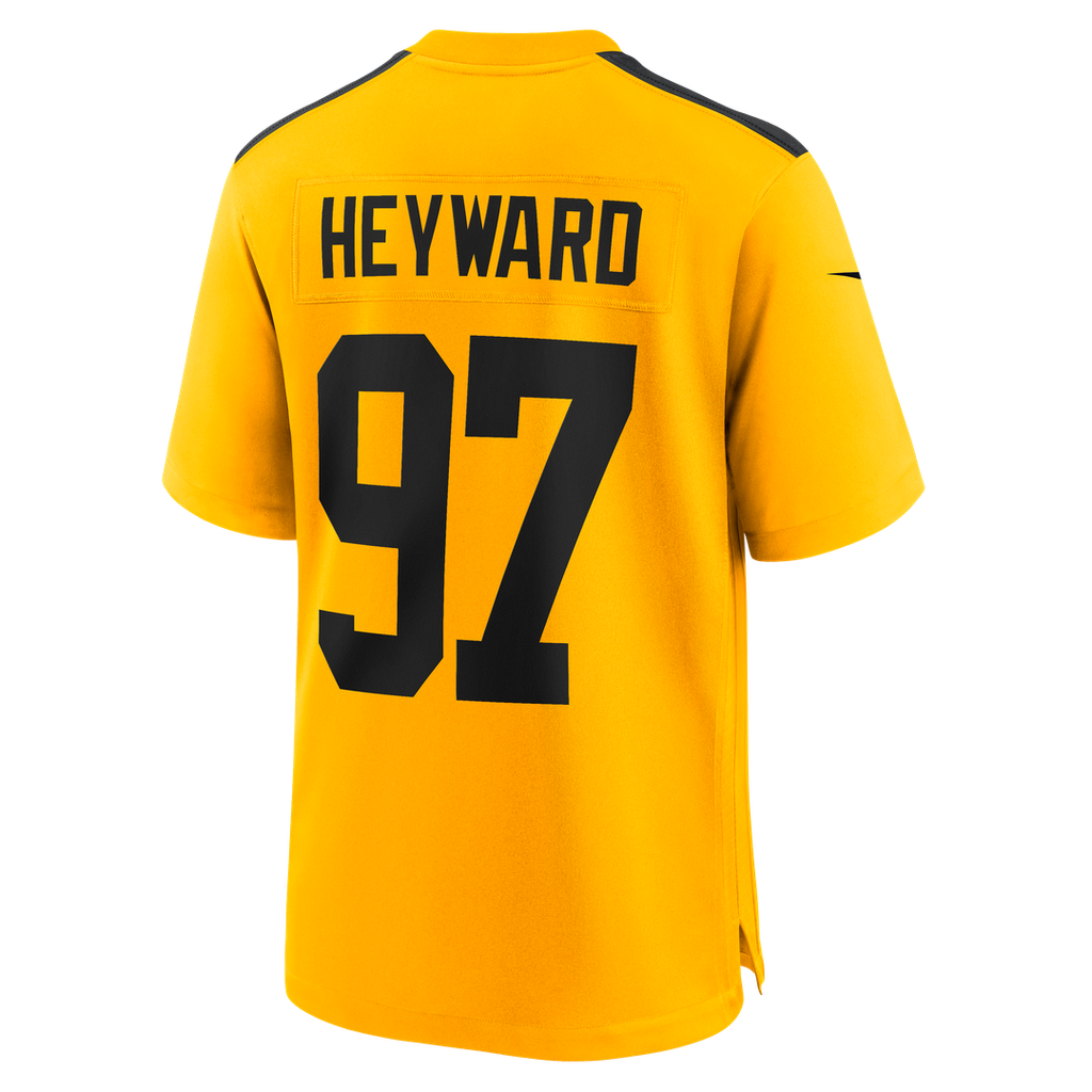 Pittsburgh Steelers Cameron Heyward Black Game Jersey product image 23, provided for visual reference and product detail