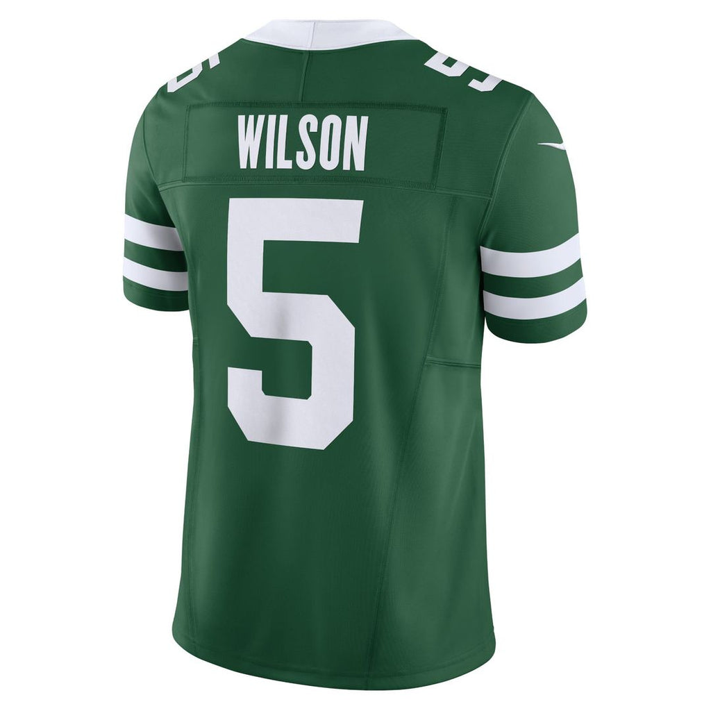 New York Jets Garrett Wilson Legacy White Vapor F.U.S.E. Limited Jersey product image 9, provided for visual reference and