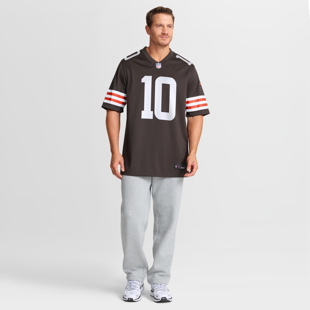 Cleveland Browns Phillip Walker Brown Team Game Jersey product image 7, provided for visual reference and product detail