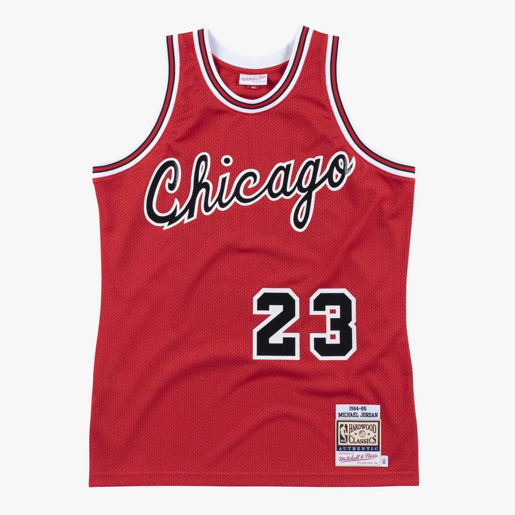 Michael Jordan Chicago Bulls 1984-85 Authentic Jersey product image 2, provided for visual reference and product detail