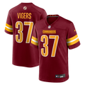 Washington Commanders Car'lin Vigers Burgundy Team Game Jersey product image 1, provided for visual reference and product