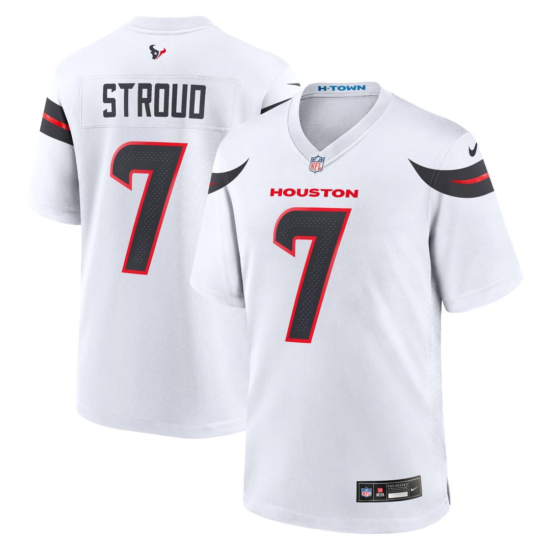 Houston Texans C.J. Stroud Red Alternate Game Jersey product image 21, provided for visual reference and product detail