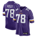 Minnesota Vikings Ryan Kelly Purple Team Game Jersey product image 1, provided for visual reference and product detail review