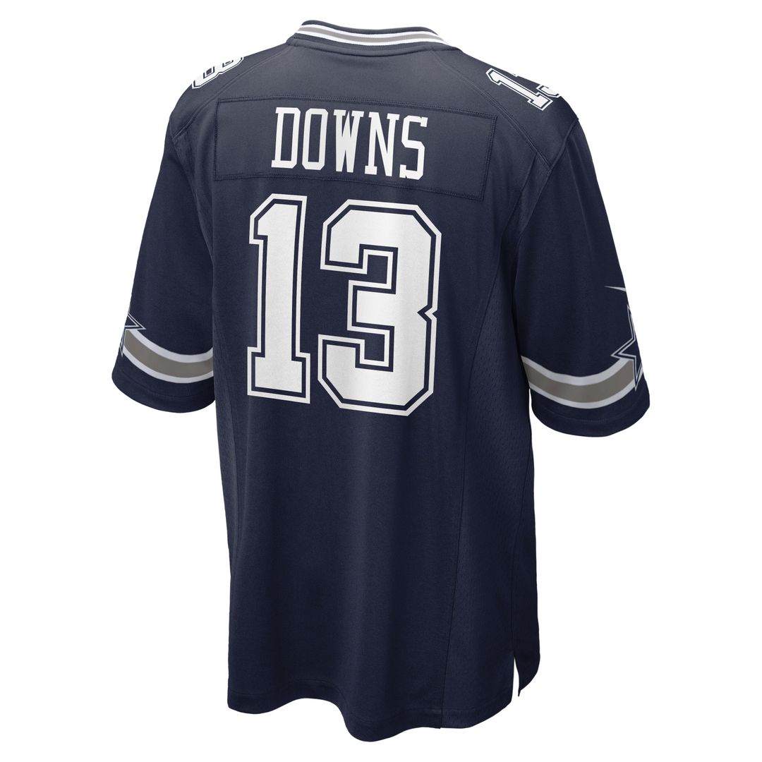 Dallas Cowboys Caleb Downs Navy Team Game Jersey product image 13, provided for visual reference and product detail review
