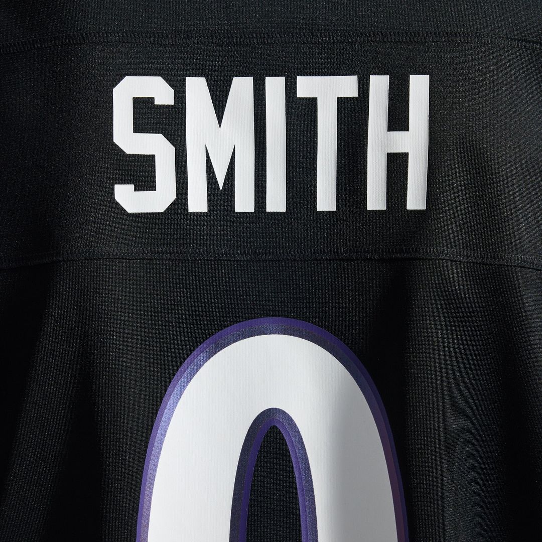 Baltimore Ravens Roquan Smith Purple Alternate Game Jersey product image 18, provided for visual reference and product