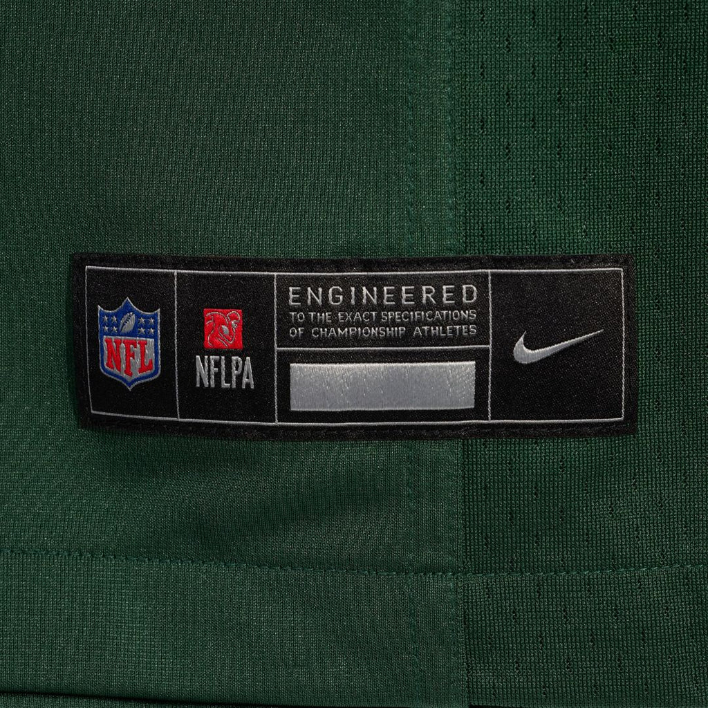 Green Bay Packers Brandon Cisse Green Game Jersey product image 8, provided for visual reference and product detail review