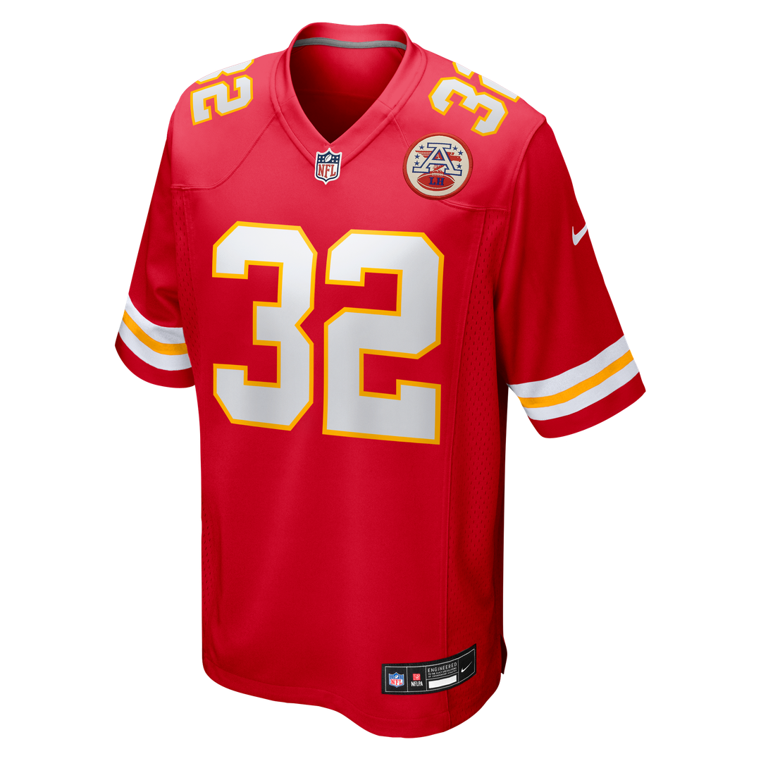 Kansas City Chiefs Nick Bolton Red Game Jersey product image 2, provided for visual reference and product detail review