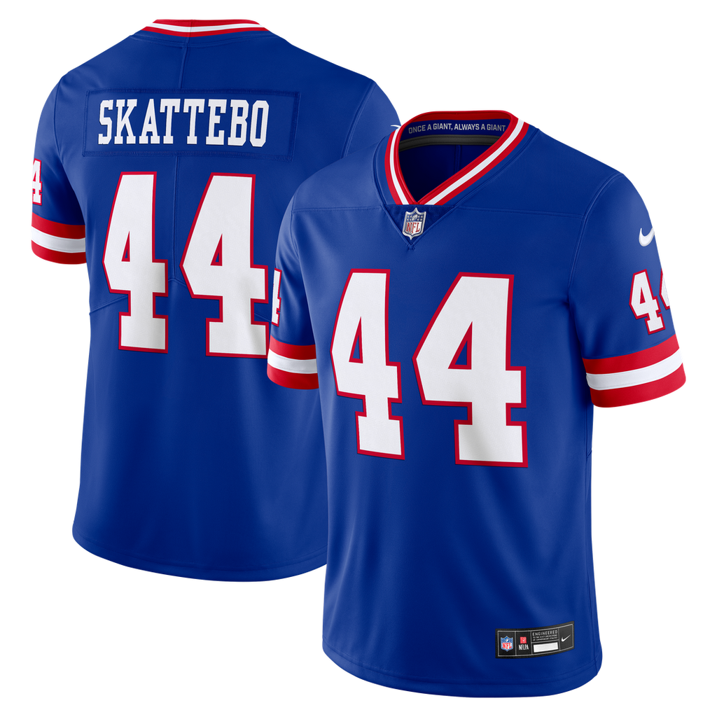 New York Giants Cam Skattebo Royal Legacy Vapor Untouchable Stitched Limited Jersey product image 4, provided for visual