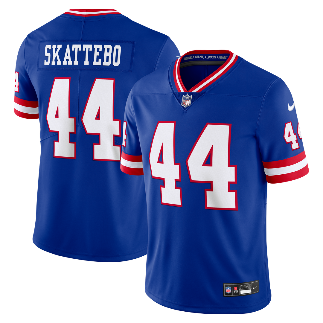 New York Giants Cam Skattebo Royal Legacy Vapor Untouchable Stitched Limited Jersey product image 4, provided for visual