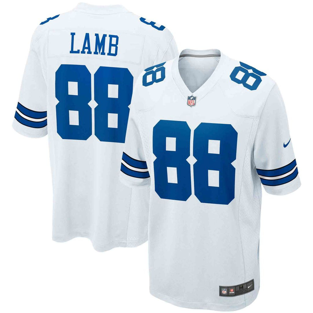 Dallas Cowboys CeeDee Lamb Navy Game Jersey product image 21, provided for visual reference and product detail review