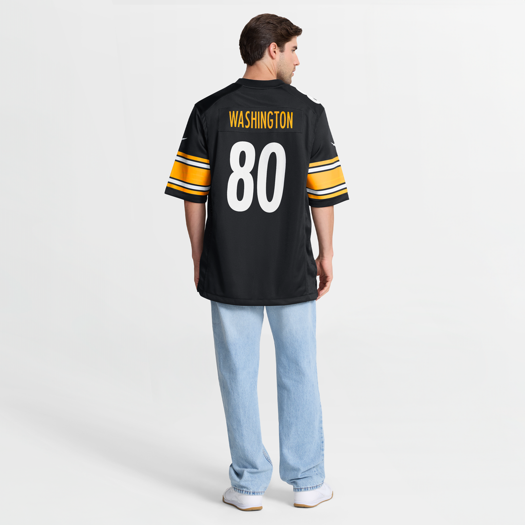 Pittsburgh Steelers Darnell Washington Black Game Jersey product image 8, provided for visual reference and product detail