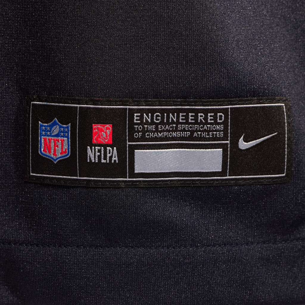 Houston Texans Keylan Rutledge Navy Team Game Jersey product image 6, provided for visual reference and product detail review