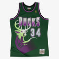 Ray Allen Milwaukee Bucks 1996-97 Swingman Alternate Jersey product image 1, provided for visual reference and product