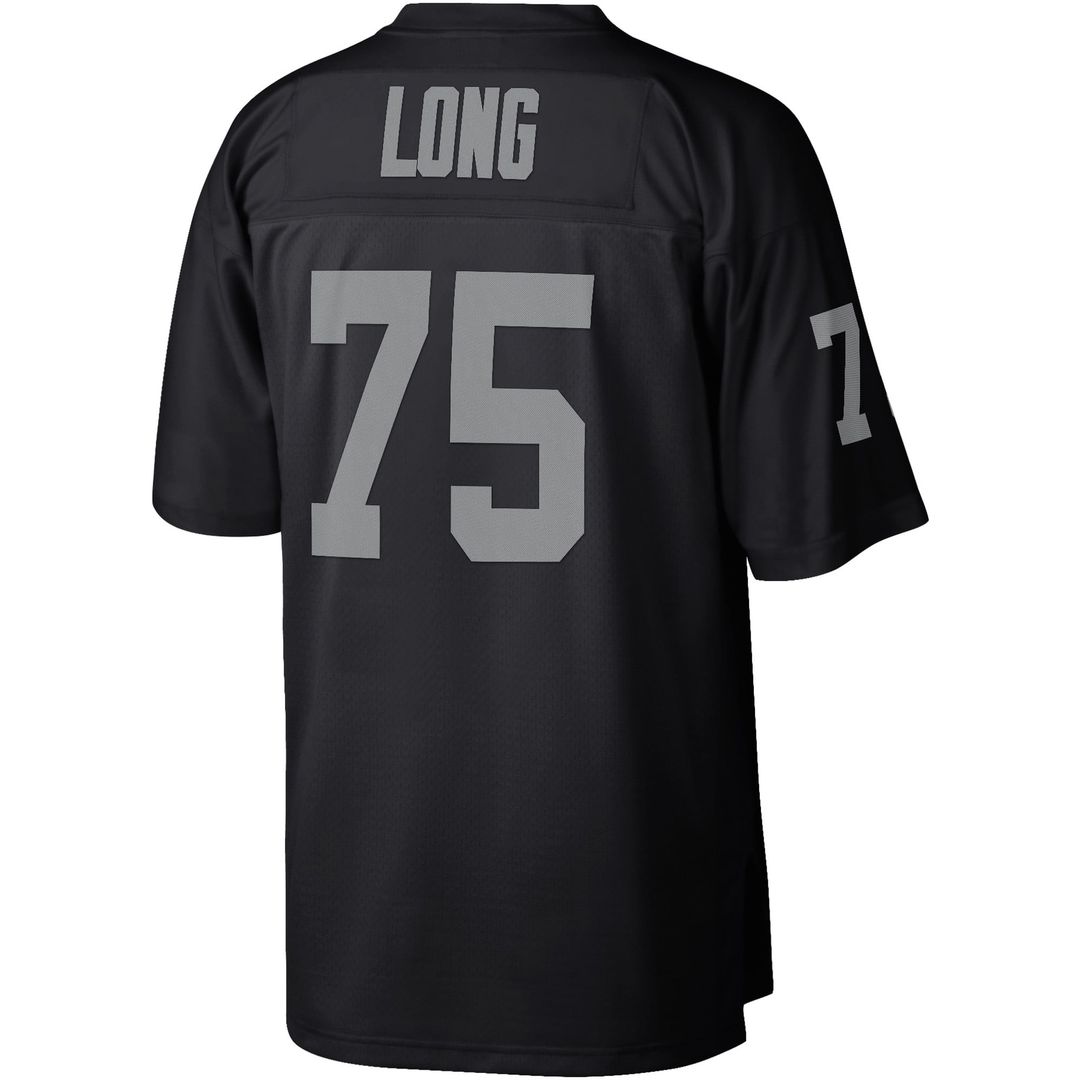 Las Vegas Raiders Howie Long Black Legacy Replica Jersey product image 3, provided for visual reference and product detail
