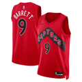 RJ Barrett Toronto Raptors Icon Edition Swingman Jersey - Red - Unisex product image 1, provided for visual reference and