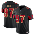 San Francisco 49ers Nick Bosa Black Rivalries Collection Stitched Limited Jersey product image 1, provided for visual