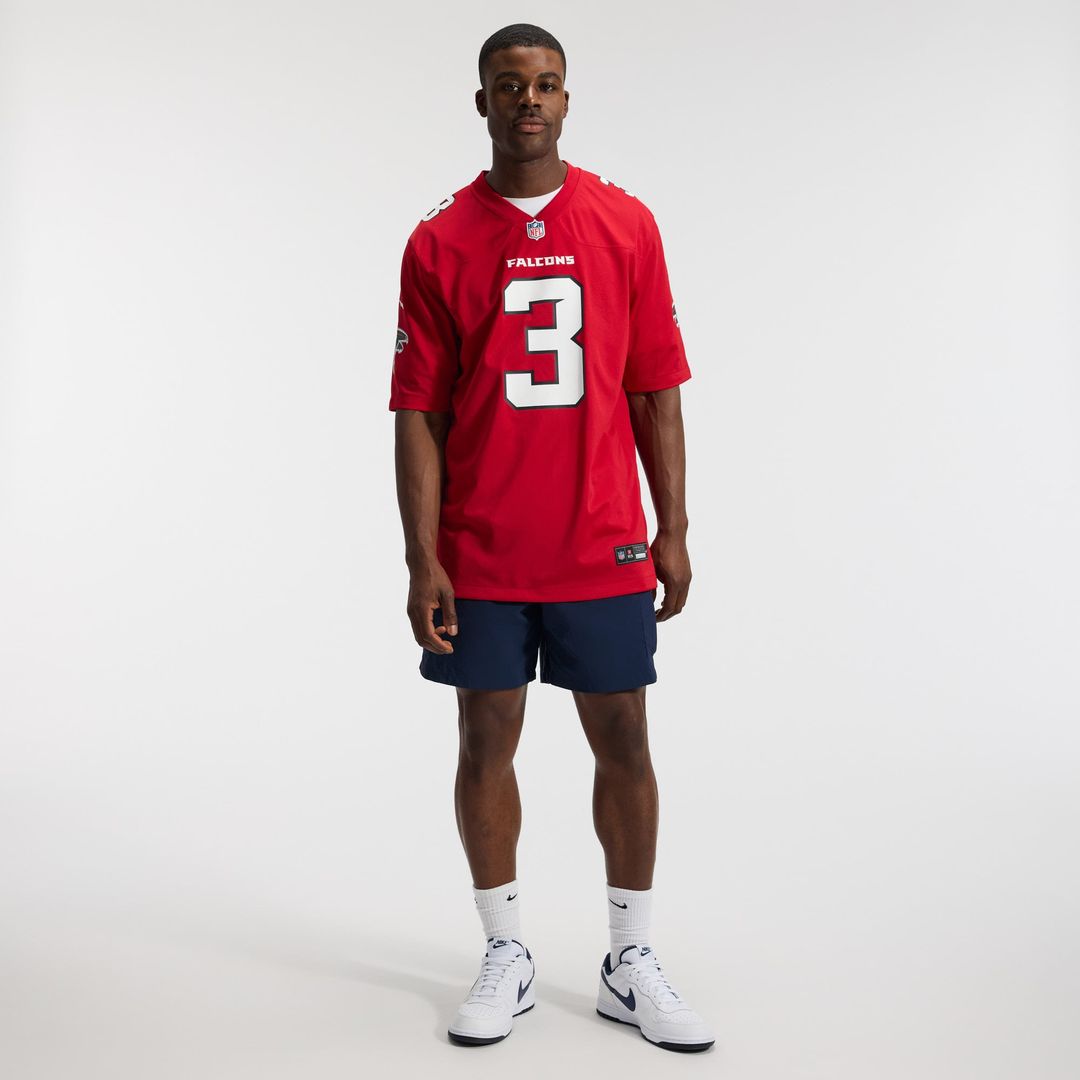 Atlanta Falcons Jessie Bates III White Game Jersey product image 18, provided for visual reference and product detail review
