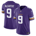 Minnesota Vikings J.J. McCarthy Purple Team Vapor F.U.S.E. Stitched Limited Jersey product image 1, provided for visual