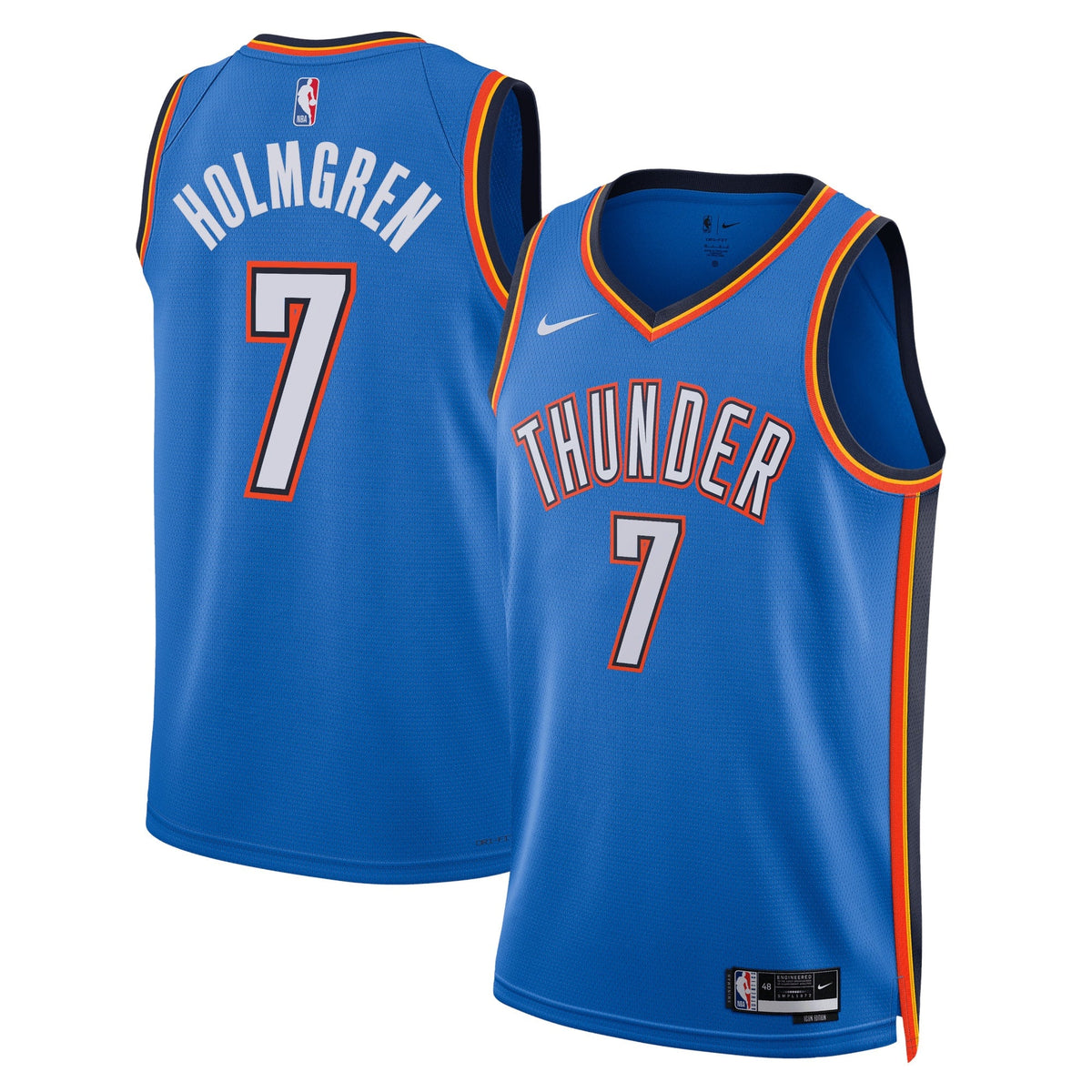 Oklahoma City Thunder Nike Icon Edition Swingman Jersey product image 1