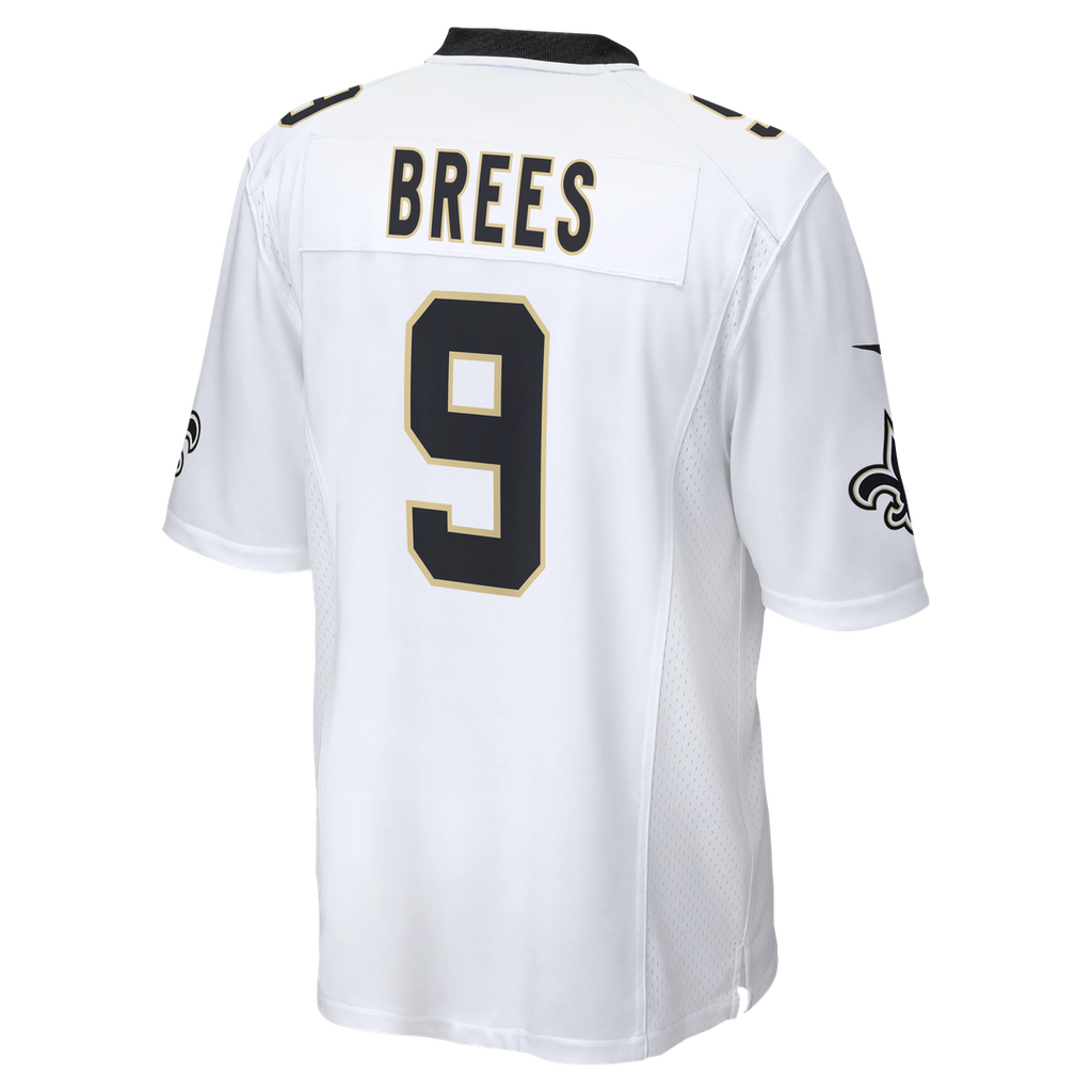 New Orleans Saints Drew Brees Black Team Game Jersey product image 13, provided for visual reference and product detail