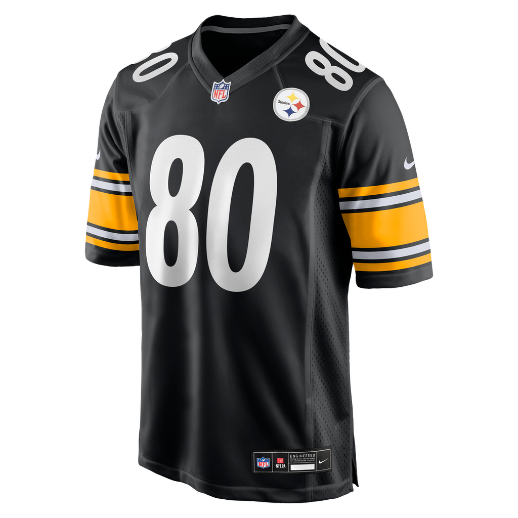 Pittsburgh Steelers Darnell Washington Black Game Jersey product image 2, provided for visual reference and product detail