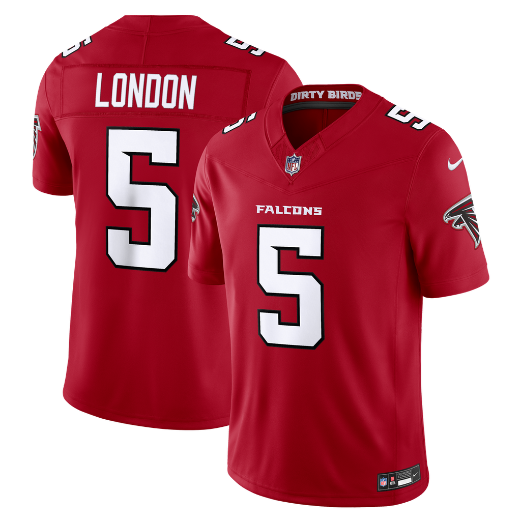 Atlanta Falcons Drake London Black Alternate Throwback Vapor F.U.S.E. Stitched Limited Jersey product image 7, provided for