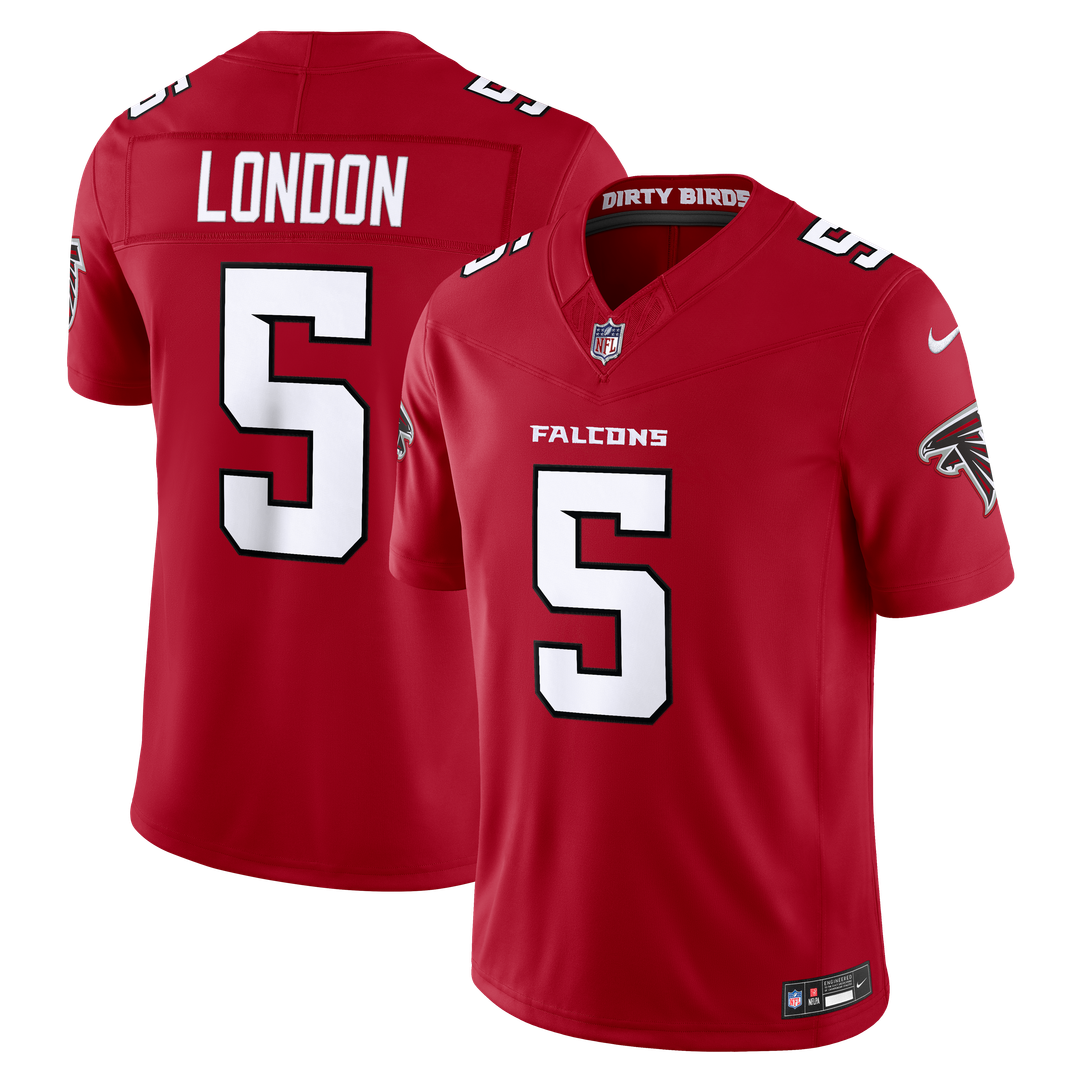 Atlanta Falcons Drake London Black Alternate Throwback Vapor F.U.S.E. Stitched Limited Jersey product image 7, provided for