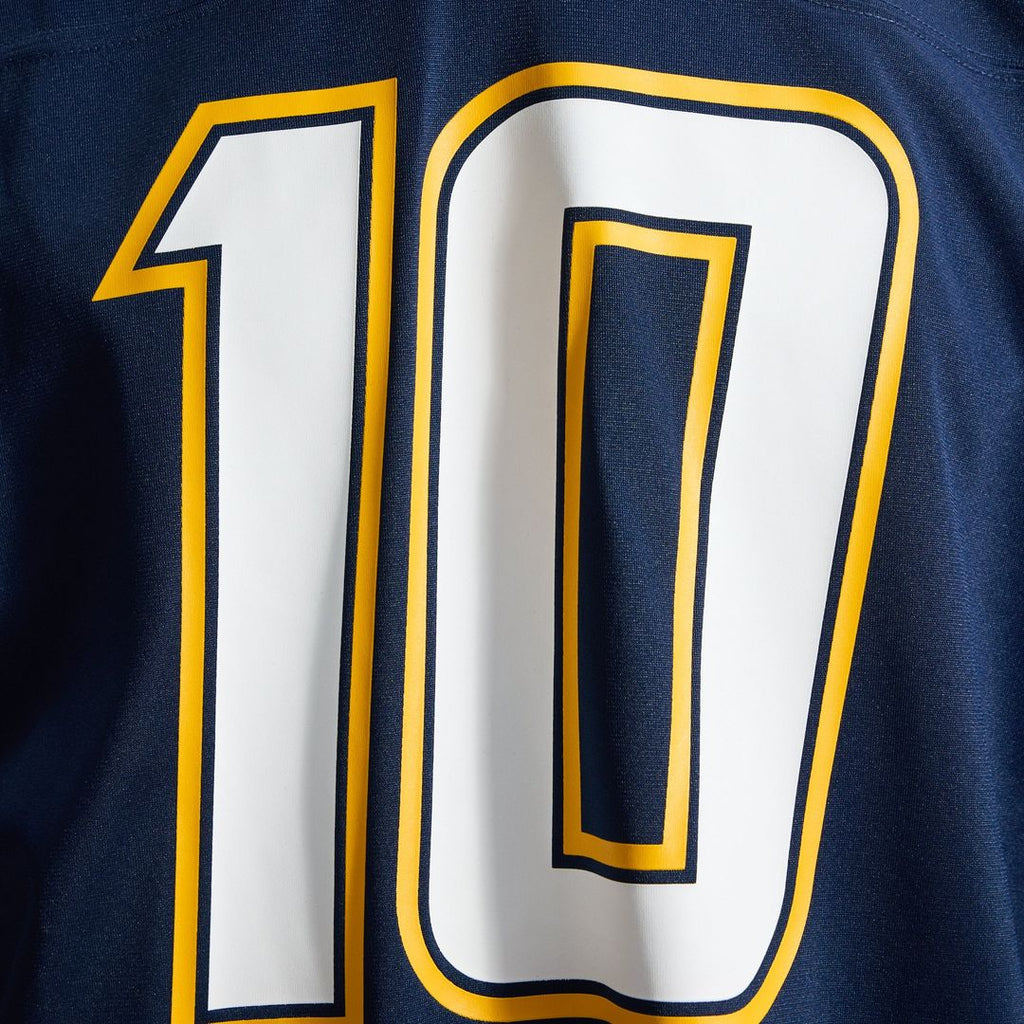 Los Angeles Chargers Justin Herbert Gold Alternate Charger Power Game Player Jersey product image 17, provided for visual