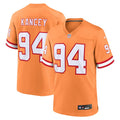 Tampa Bay Buccaneers Calijah Kancey Orange Alternate Game Jersey product image 1, provided for visual reference and product