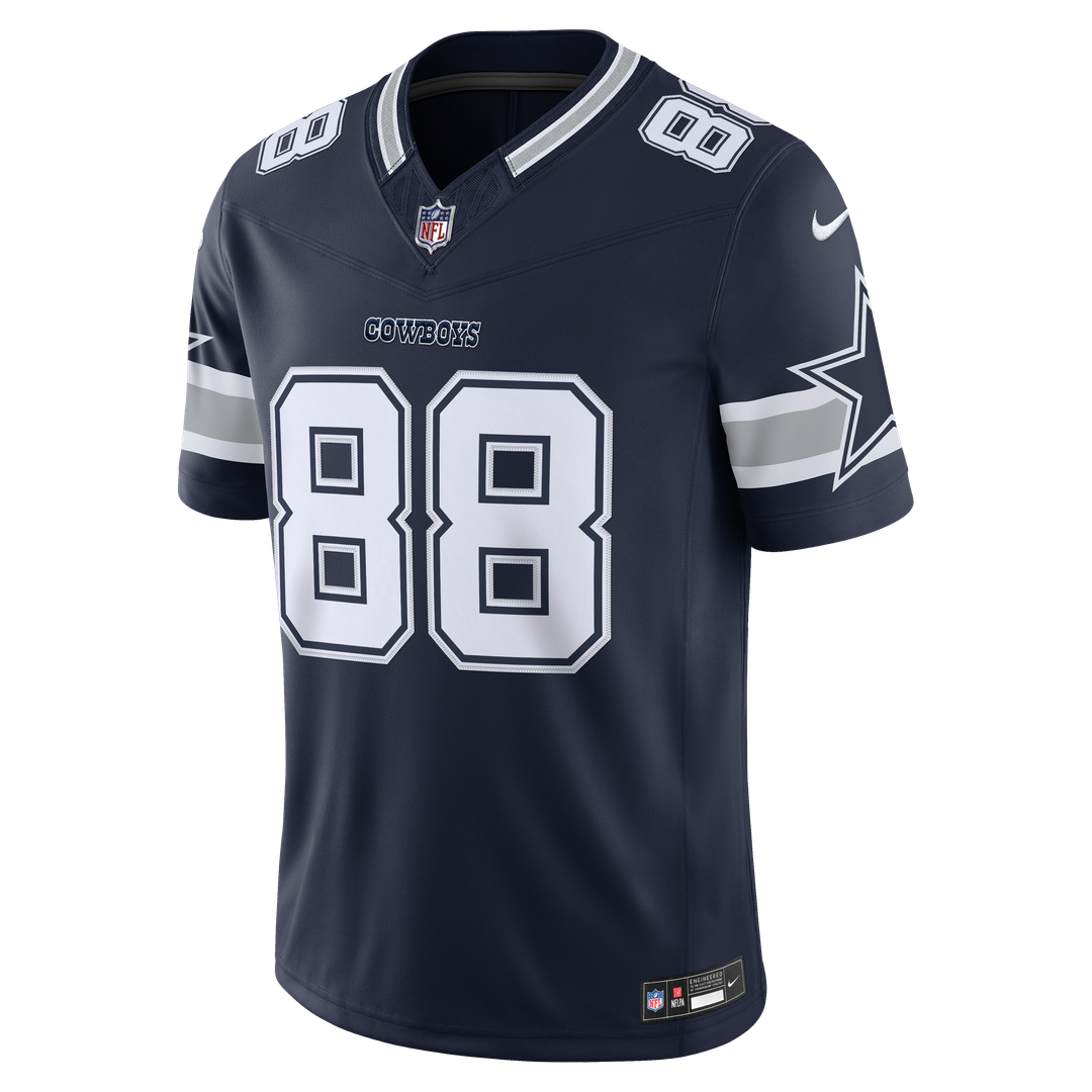 Dallas Cowboys CeeDee Lamb Navy Team Vapor F.U.S.E. Stitched Limited Jersey product image 5, provided for visual reference