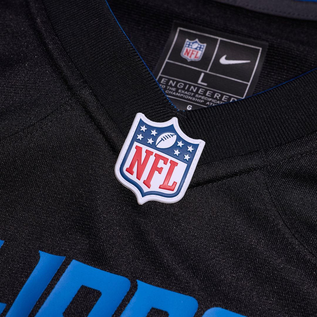 Detroit Lions Malcolm Rodriguez Black 2nd Alternate Game Jersey product image 4, provided for visual reference and product