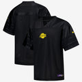 Los Angeles Lakers Nike Courtside Football Jersey - Black product image 1