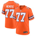 Denver Broncos Quinn Meinerz Orange Alternate Game Jersey product image 1, provided for visual reference and product detail