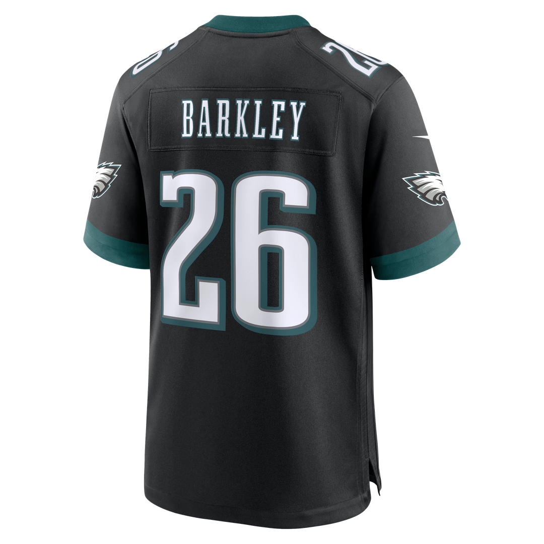 Philadelphia Eagles Saquon Barkley White Game Jersey product image 48, provided for visual reference and product detail