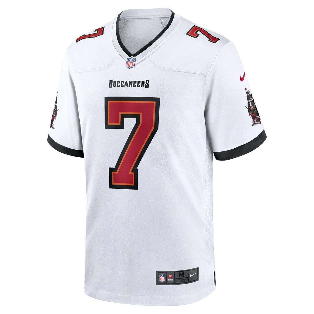Tampa Bay Buccaneers Bucky Irving Orange Alternate Game Jersey product image 11, provided for visual reference and product