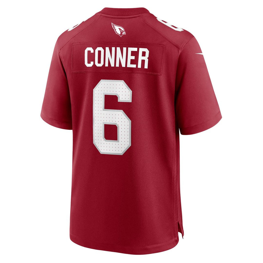 Arizona Cardinals James Conner Cardinal Home Game Jersey product image 3, provided for visual reference and product detail