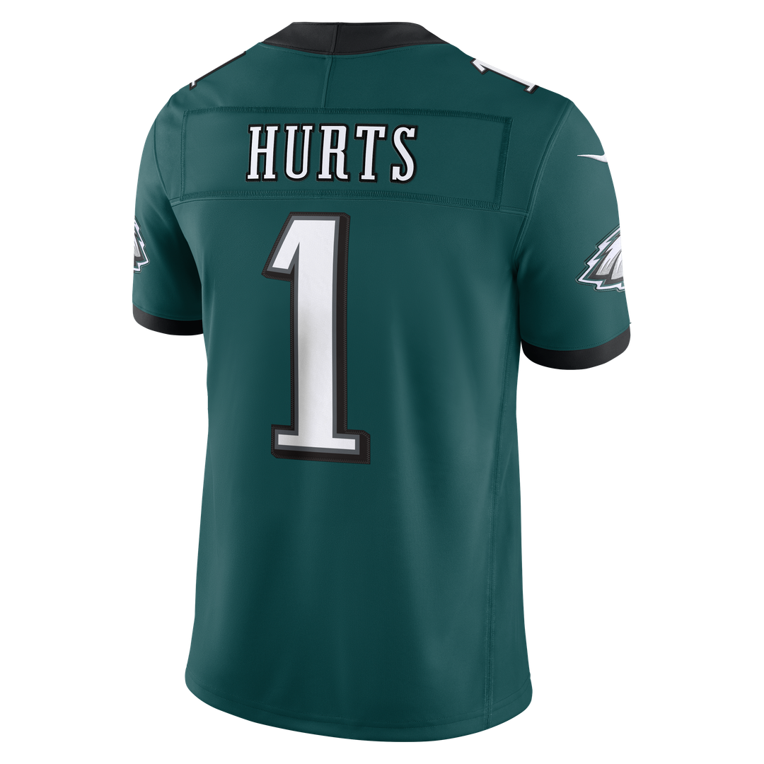 Philadelphia Eagles Jalen Hurts White Vapor F.U.S.E. Stitched Limited Jersey product image 12, provided for visual reference