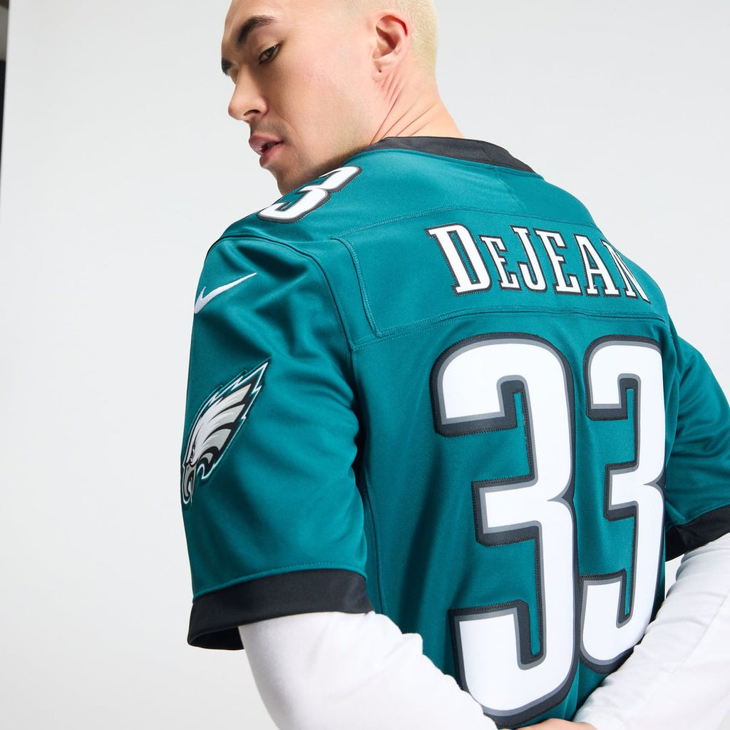 Philadelphia Eagles Cooper DeJean Midnight Green Team Vapor F.U.S.E. Stitched Limited Jersey product image 23, provided for