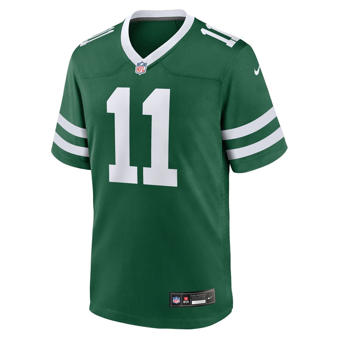 New York Jets Omar Cooper Jr. Green Team Game Jersey product image 4, provided for visual reference and product detail review