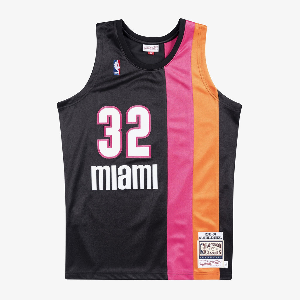 Miami Heat Mitchell & Ness Authentic Jersey Alternate product image 2