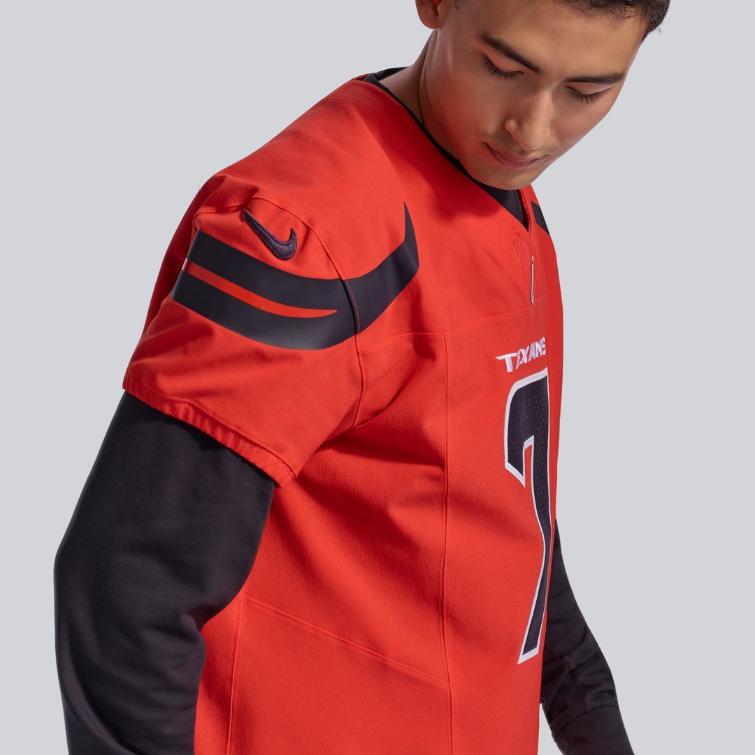 Houston Texans C.J. Stroud Red Alternate Vapor F.U.S.E. Elite Jersey product image 23, provided for visual reference and