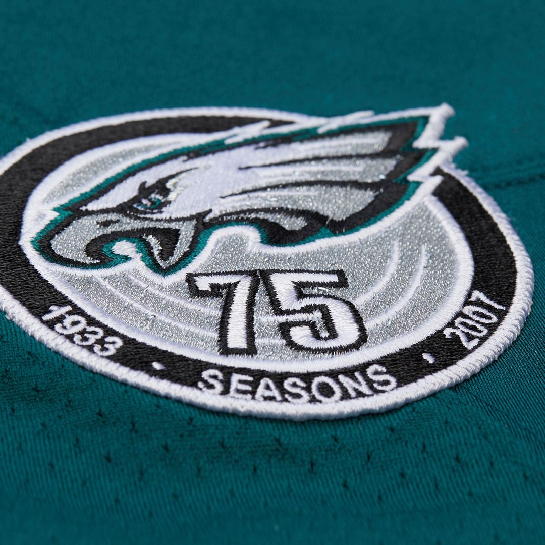 Philadelphia Eagles Brian Dawkins Green 2007 Authentic Throwback Retired Player Jersey product image 14, provided for visual