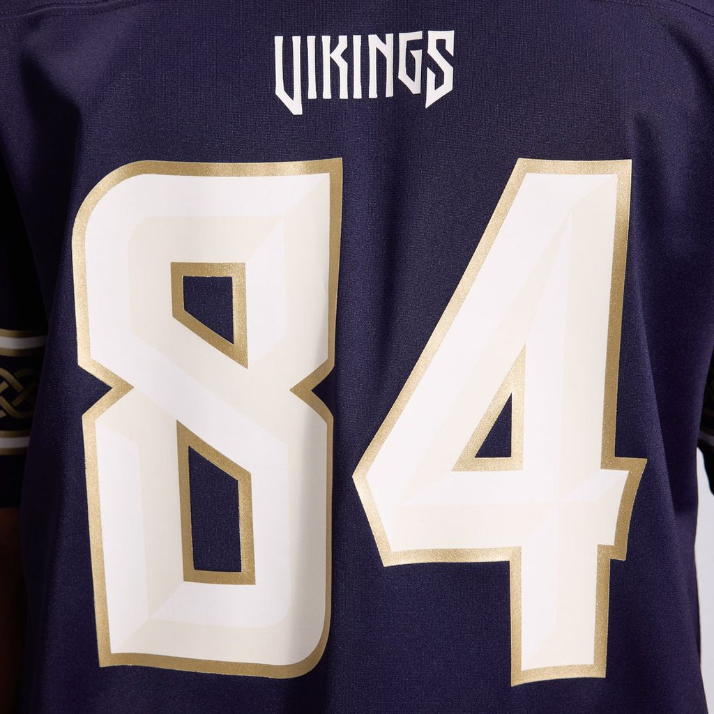 Minnesota Vikings Randy Moss Purple 2026 Rivalries Collection Game Jersey product image 16, provided for visual reference