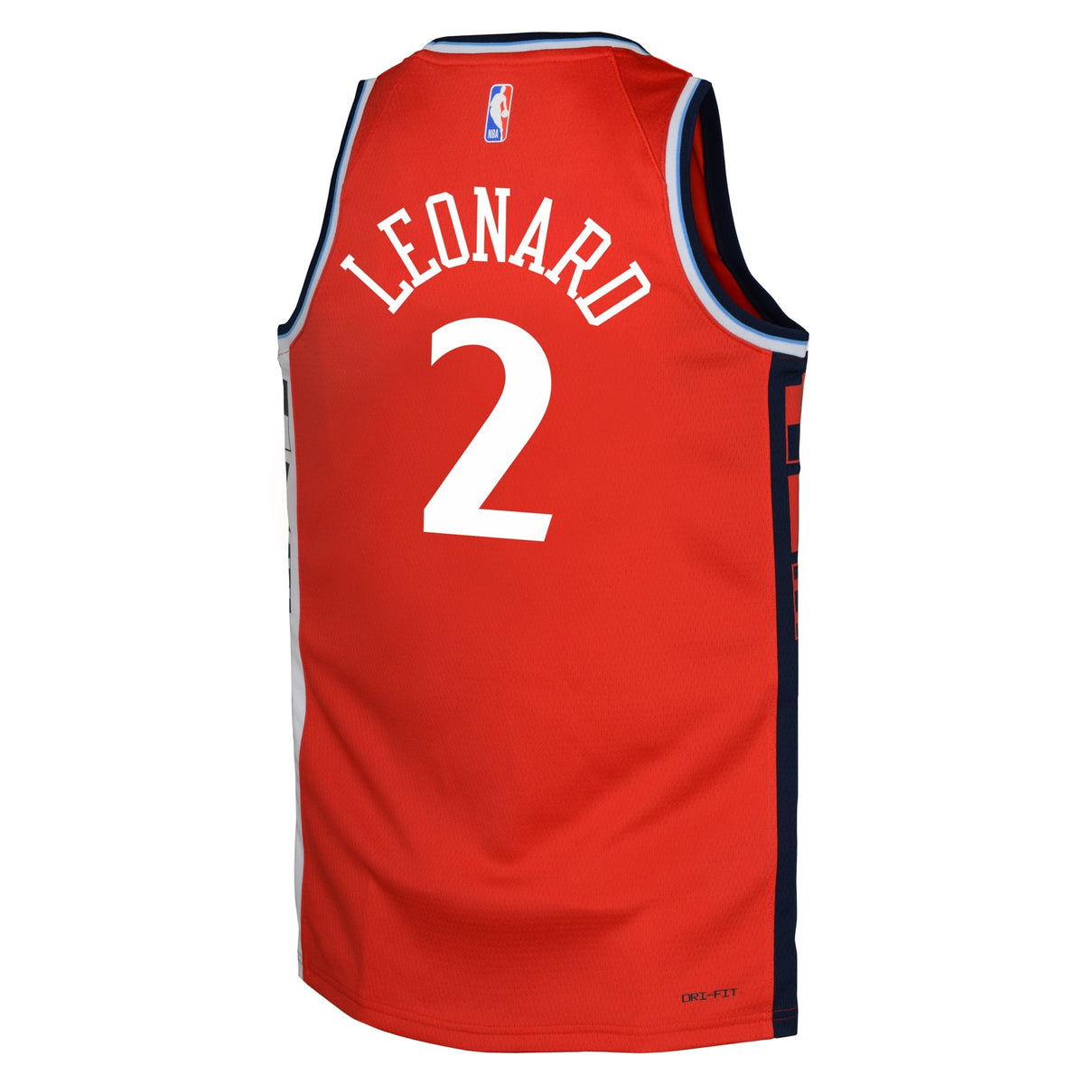 Kawhi Leonard Los Angeles Clippers Statement Jersey - Youth product image 4, provided for visual reference and product
