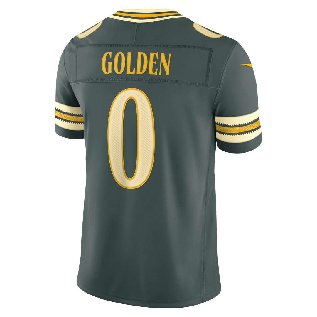 Green Bay Packers Matthew Golden Green 2026 Rivalries Collection Stitched Limited Jersey product image 3, provided for