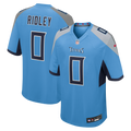 Tennessee Titans Calvin Ridley Light Blue Team Game Jersey product image 1, provided for visual reference and product detail