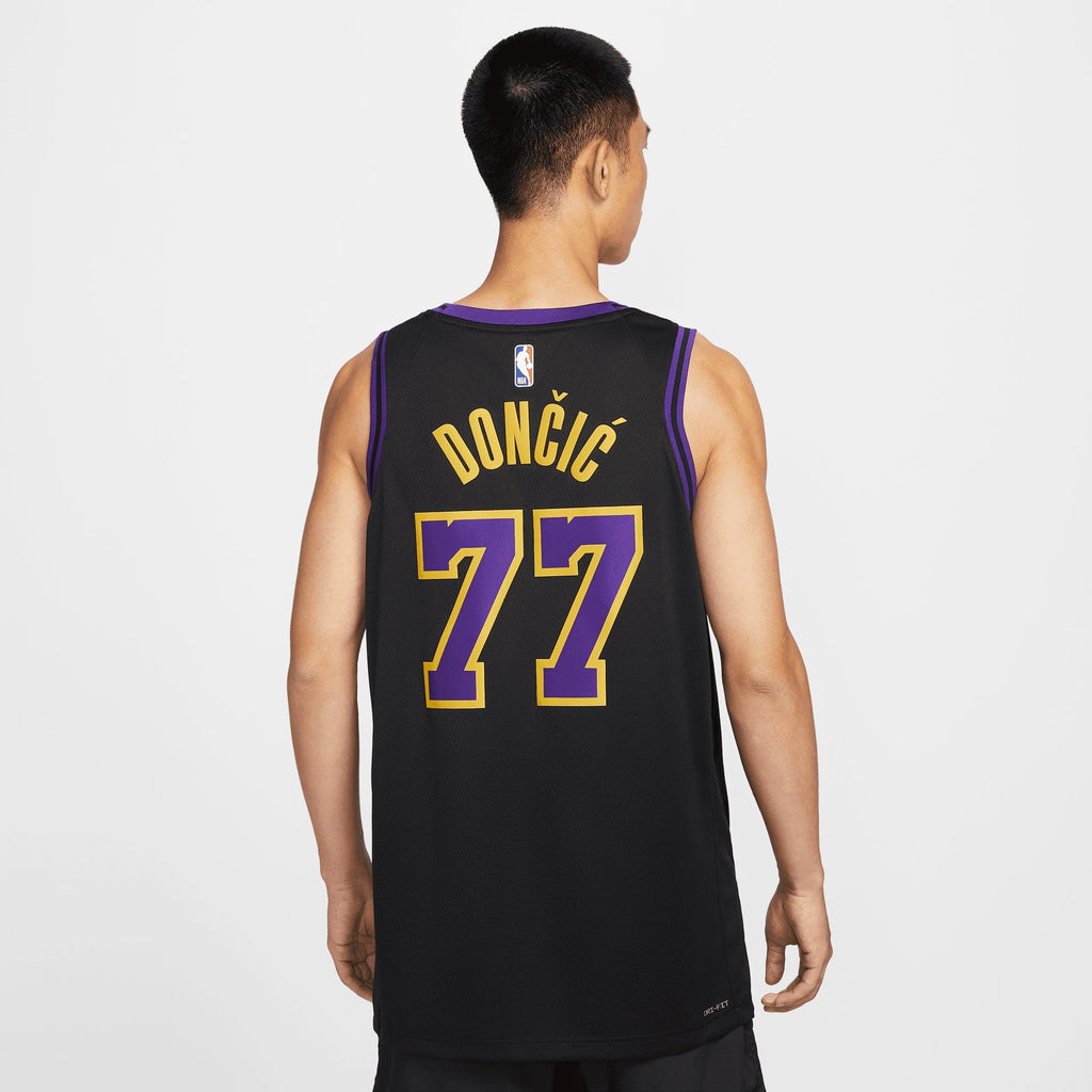 Los Angeles Lakers 2025 City Edition Jersey - Luka Dončić - Unisex product image 3, provided for visual reference and