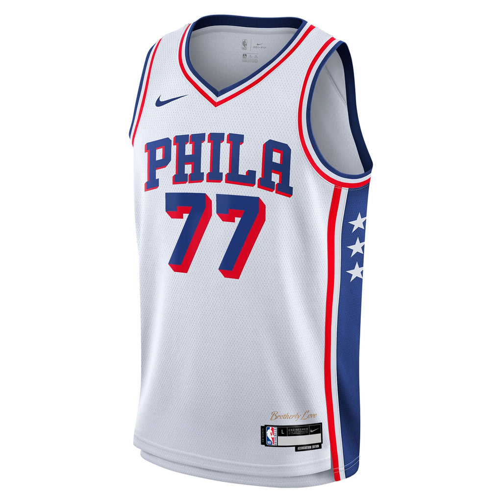 Philadelphia 76ers Nike Association Edition Swingman Jersey product image 3